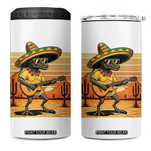 Funny Cinco De Mayo Chupacabra 4 in 1 Can Cooler Tumbler Guitar Fiesta Gift TS12 One Size: 16 oz White Print Your Wear