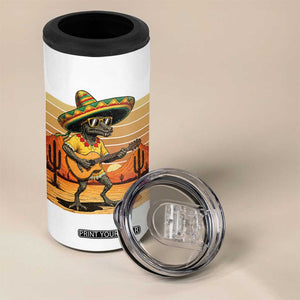 Funny Cinco De Mayo Chupacabra 4 in 1 Can Cooler Tumbler Guitar Fiesta Gift TS12 Print Your Wear