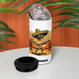 Funny Cinco De Mayo Chupacabra 4 in 1 Can Cooler Tumbler Guitar Fiesta Gift TS12 Print Your Wear