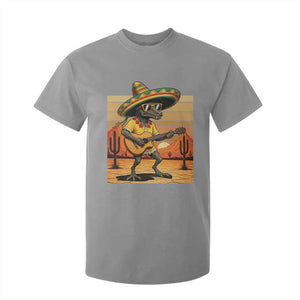 Funny Cinco De Mayo Chupacabra T Shirt For Kid Guitar Fiesta Gift TS12 Sport Gray Print Your Wear