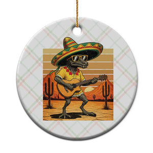 Funny Cinco De Mayo Chupacabra Ceramic Ornament Guitar Fiesta Gift TS12 1pc Christmas Plaid Print Your Wear