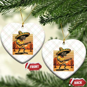 Funny Cinco De Mayo Chupacabra Ceramic Ornament Guitar Fiesta Gift TS12 Print Your Wear