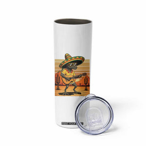 Funny Cinco De Mayo Chupacabra Skinny Tumbler Guitar Fiesta Gift TS12 Print Your Wear