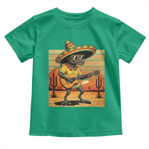 Funny Cinco De Mayo Chupacabra Toddler T Shirt Guitar Fiesta Gift TS12 Irish Green Print Your Wear