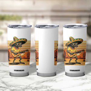 Funny Cinco De Mayo Chupacabra Tumbler Cup Guitar Fiesta Gift TS12 Print Your Wear