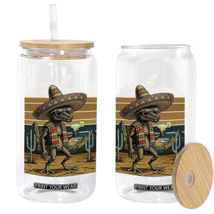 Funny Chupacabra Fiesta Glass Can Cinco De Mayo Gift TS12 Print Your Wear