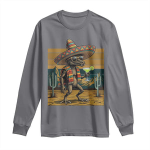 Funny Chupacabra Fiesta Long Sleeve Shirt Cinco De Mayo Gift TS12 Charcoal Print Your Wear