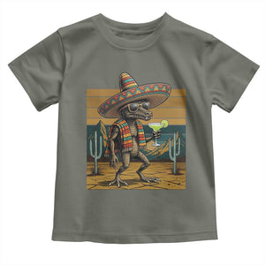 Funny Chupacabra Fiesta Toddler T Shirt Cinco De Mayo Gift TS12 Military Green Print Your Wear