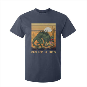 Funny Chupacabra Taco Lover T Shirt For Kid Came For The Tacos TS12 Navy Print Your Wear