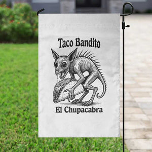Funny Chupacabra Taco Bandito Garden Flag Gift For Mexican Food Fan TS12 Print Your Wear