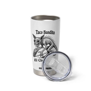 Funny Chupacabra Taco Bandito Tumbler Cup Gift For Mexican Food Fan TS12 Print Your Wear
