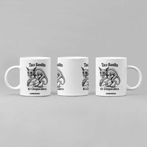 Funny Chupacabra Taco Bandito Coffee Mug Gift For Mexican Food Fan TS12 Print Your Wear