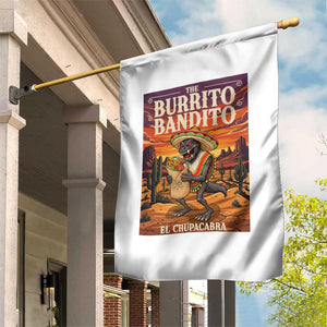 Funny El Chupacabra Burrito Bandito Garden Flag Cinco De Mayo Gift TS12 Print Your Wear
