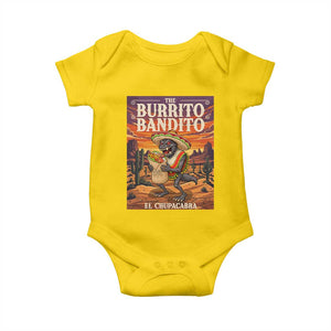 Funny El Chupacabra Burrito Bandito Baby Onesie Cinco De Mayo Gift TS12 Daisy Print Your Wear