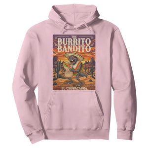 Funny El Chupacabra Burrito Bandito Hoodie Cinco De Mayo Gift TS12 Light Pink Print Your Wear