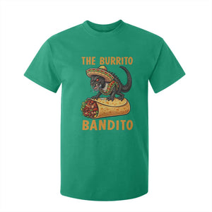Funny Cinco De Mayo Chupacabra T Shirt For Kid The Burrito Bandito TS12 Irish Green Print Your Wear