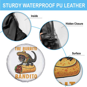 Funny Cinco De Mayo Chupacabra Spare Tire Cover The Burrito Bandito TS12 Print Your Wear