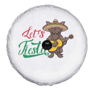 Funny Cinco De Mayo Chupacabra Spare Tire Cover Lets Fiesta TS12 Print Your Wear