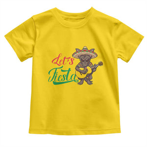 Funny Cinco De Mayo Chupacabra Toddler T Shirt Lets Fiesta TS12 Daisy Print Your Wear