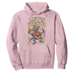 Funny Chupacabra Lets Fiesta Hoodie Cinco De Mayo Gift TS12 Light Pink Print Your Wear