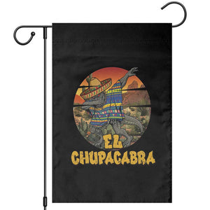 Funny Cinco De Mayo Cryptid Lover Gift Garden Flag El Squatcho Dabbing TS12 Black Print Your Wear