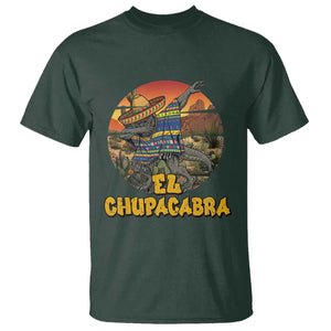 Funny Cinco De Mayo Cryptid Lover Gift T Shirt El Squatcho Dabbing TS12 Dark Forest Green Print Your Wear