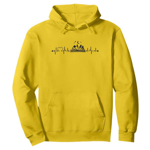 Bookaholic Heartbeat Graphic Hoodie Vintage Reader Lifeline Gift TS12 Daisy Print Your Wear