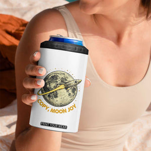 Copy Moon Joy Space Lover Lunar Mission 4 in 1 Can Cooler Tumbler Astronaut Sci Fi Graphic TS12 Print Your Wear
