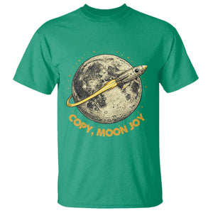 Copy Moon Joy Space Lover Lunar Mission T Shirt Astronaut Sci Fi Graphic TS12 Irish Green Print Your Wear