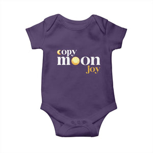 Copy Moon Joy Statement Full Moon Baby Onesie Space Exploration Lunar Journey 2026 TS12 Purple Print Your Wear