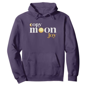 Copy Moon Joy Statement Full Moon Hoodie Space Exploration Lunar Journey 2026 TS12 Purple Print Your Wear