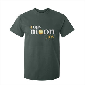 Copy Moon Joy Statement Full Moon T Shirt For Kid Space Exploration Lunar Journey 2026 TS12 Dark Forest Green Print Your Wear