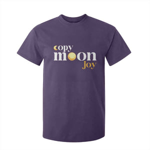 Copy Moon Joy Statement Full Moon T Shirt For Kid Space Exploration Lunar Journey 2026 TS12 Purple Print Your Wear