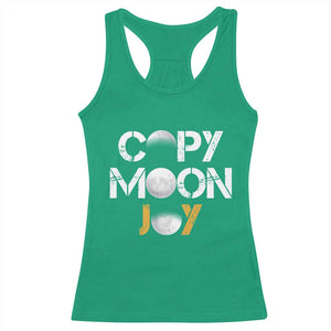 Lunar Mission Astronaut Space Lover Racerback Tank Top Copy Moon Joy Sci Fi Graphic TS12 Irish Green Print Your Wear