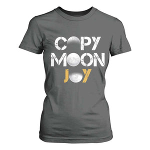 Lunar Mission Astronaut Space Lover T Shirt For Women Copy Moon Joy Sci Fi Graphic TS12 Dark Heather Print Your Wear