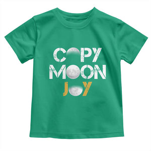 Lunar Mission Astronaut Space Lover Toddler T Shirt Copy Moon Joy Sci Fi Graphic TS12 Irish Green Print Your Wear