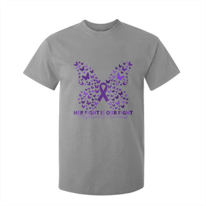 Alzheimers Awareness Butterfly Support Gift T Shirt For Kid Her Fight Our Fight
