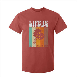 Life Is Better With Pickleball T Shirt For Kid Funny Dink Saying TS12 Red Print Your Wear