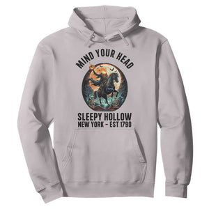 Headless Horseman Hoodie Mind Your Head Haunted Gift TS12 Ice Gray Print Your Wear