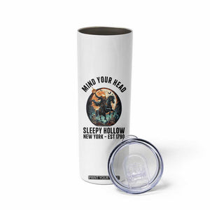 Headless Horseman Skinny Tumbler Mind Your Head Haunted Gift TS12 Print Your Wear