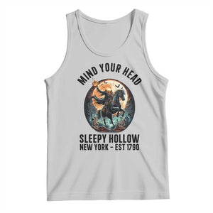 Headless Horseman Tank Top Mind Your Head Haunted Gift TS12 Ash Print Your Wear