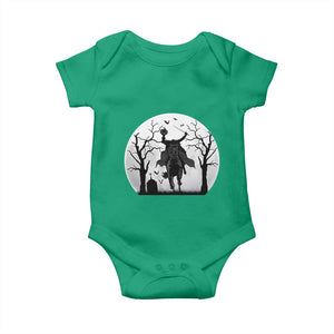 Headless Horseman Baby Onesie Gothic Horror Halloween Gift TS12 Irish Green Print Your Wear