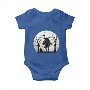 Headless Horseman Baby Onesie Gothic Horror Halloween Gift TS12 Royal Blue Print Your Wear