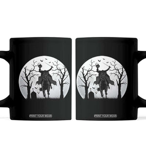 Headless Horseman Coffee Mug Gothic Horror Halloween Gift TS12 Black Print Your Wear