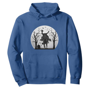 Headless Horseman Hoodie Gothic Horror Halloween Gift TS12 Royal Blue Print Your Wear
