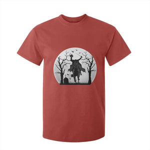 Headless Horseman T Shirt For Kid Gothic Horror Halloween Gift TS12 Red Print Your Wear