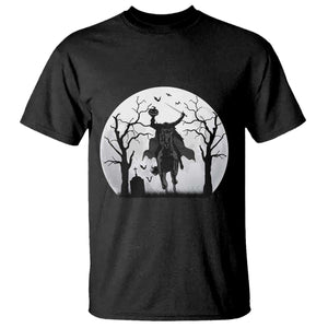 Headless Horseman T Shirt Gothic Horror Halloween Gift TS12 Black Print Your Wear