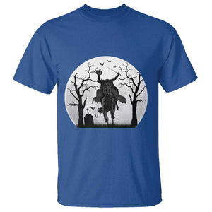 Headless Horseman T Shirt Gothic Horror Halloween Gift TS12 Royal Blue Print Your Wear