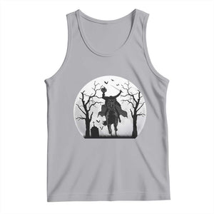 Headless Horseman Tank Top Gothic Horror Halloween Gift TS12 Athletic Heather Print Your Wear