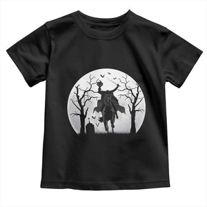 Headless Horseman Toddler T Shirt Gothic Horror Halloween Gift TS12 Black Print Your Wear